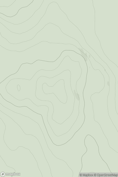 Thumbnail image for Beacon Hill [The Glenkens to Annandale] [NY056791] showing contour plot for surrounding peak